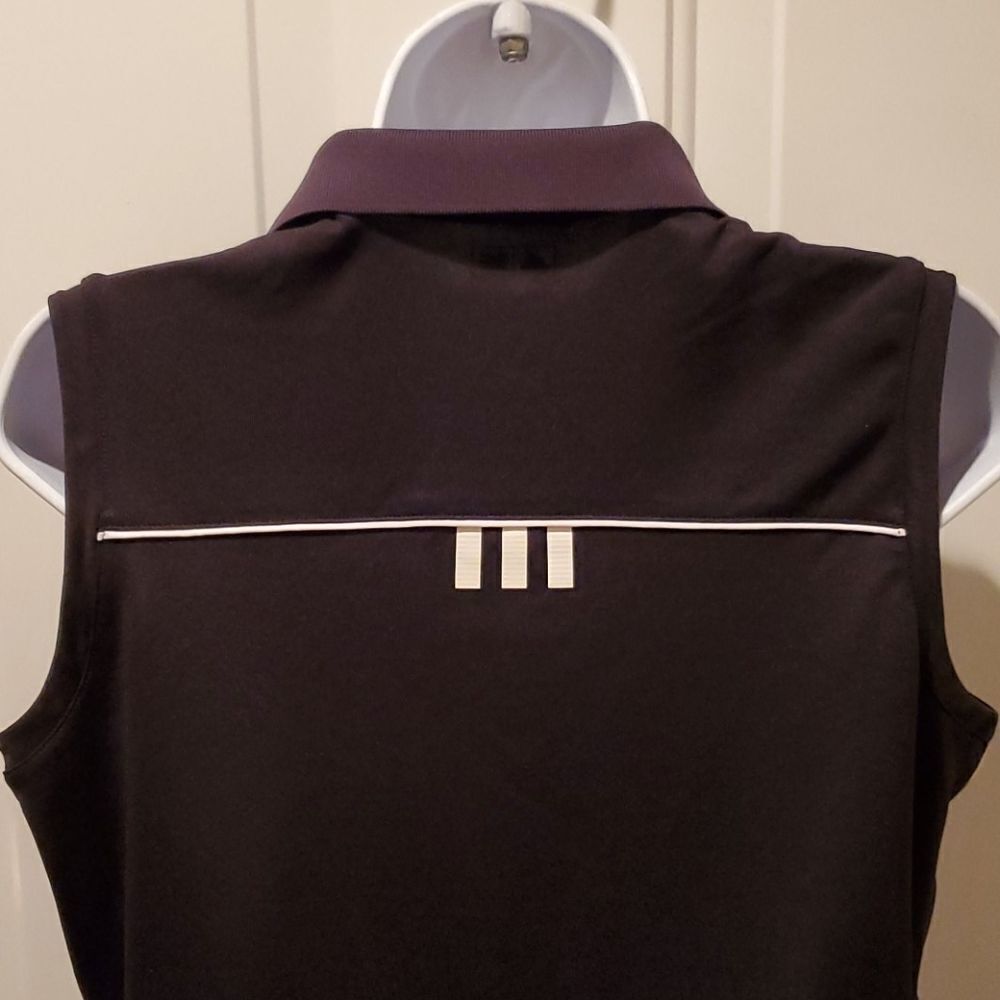 Adidas Puremotion Sleeveless Golf Polo Shirt M - Picture 7 of 8